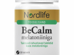 Nordlife BeCalm melatoniiniga tabletid N30