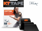 KT Tape kinesioloogiline teip rullis puuvill 5m must N1