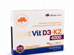 OlimpLabs Gold-Vit D3 4000IU + K2natto (MK-7) N30