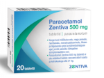 PARACETAMOL ZENTIVA TBL 500MG N20