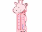 BabyOno Funky Giraffe roosa vannitermomeeter beebidele