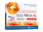 OlimpLabs Gold-Vit D3 4000IU + K2natto (MK-7) N30
