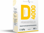 Formula Vitale D-vit p&auml;ikesep&auml;rlid 4000IU N40