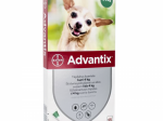 ADVANTIX T&Auml;PILAHUS KOER 500MG+100MG/ML 0.4-4KG N4