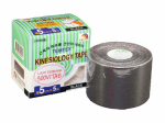 Temtex kinesioteip 5cmx5m must