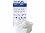 Medrull Gauze Swabs marlitampoonid mittesteriilsed 8-kihilised 5cmx5cm N100
