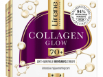 Lirene Collagen Glow taastav p&auml;eva- ja &ouml;&ouml;kreem 70+ 50 ml