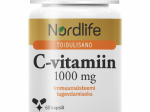 Nordlife Vitamiin C 1000mg kapslid N60