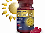 Pro Expert Vitamiin D3 Senior 4000IU &otilde;likapslid N60
