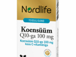Nordlife Koens&uuml;&uuml;m Q10 100mg kapslid N30