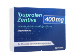 IBUPROFEN ZENTIVA TBL 400MG N30