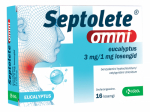 SEPTOLETE OMNI EUCALYPTUS LOSENG 3MG+1MG N16