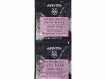 Apivita Express Beauty &otilde;rn puhastav n&auml;omask roosa saviga 2x8ml