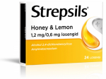 STREPSILS HONEY & LEMON LOSENG 0.6MG+1.2MG N24
