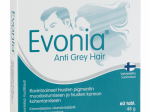 Evonia Anti Grey Hair hallinevatele juustele tabletid N60