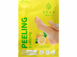 Stay Well Peeling & Softening sidruniga kooriv ja pehmendav jalamask N1