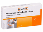 PANTOPRAZOL-RATIOPHARM GASTRORESISTENTSED TBL 20MG N14