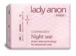 Lady Anion anioonriba ja tiivakestega &ouml;&ouml;sidemed N8