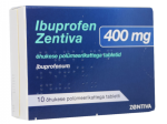IBUPROFEN ZENTIVA TBL 400MG N10