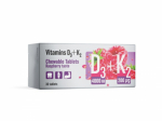 Paira Vitamiinid D3+ K2 vaarikamaitselised n&auml;rimistabletid N30