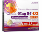 OlimpLabs Chela-Mag B6+D3 2000IU N30