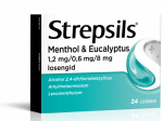 STREPSILS MENTHOL & EUCALYPTUS 0.6MG+1.2MG+8MG N24