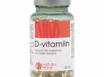 Natura Media D vitamiini &otilde;likapslid 100mcg 4000IU N200