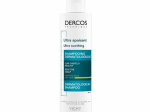 Vichy Dercos Ultra Soothing &scaron;ampoon kuivale ja tundlikule peanahale 200 ml