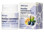 Vipis mustika-tammekoore-ingveri tabletid N50