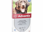 ADVANTIX T&Auml;PILAHUS KOER 500MG+100MG/ML 25-40KG N4