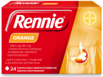 RENNIE ORANGE N&Auml;RIMISTBL 680MG+80MG N24