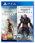 PS4 m&auml;ng Assassin's Creed Odyssey + Valhalla Double Pack