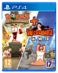 PS4 m&auml;ng Worms Battlegrounds + Worms W.M.D.