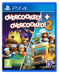 PS4 m&auml;ng Overcooked + Overcooked 2