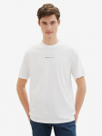TOM TAILOR - Meeste l&uuml;hikeste varrukatega T-s&auml;rk, ORGANIC COTTON T-SHIRT