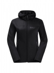 JACK WOLFSKIN - Naiste kampsun, Jack Wolfskin Hirschberg Hooded FZ W 1710871-6000