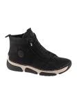 RIEKER - Soojendatud naiste saapad, BOOTIES 45912-00