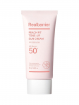 REAL BARRIER - PEACH FIT TONE-UP SUN CREAM SPF50+ PA++++, 50 ml