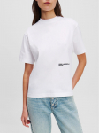 KARL LAGERFELD - Naiste l&uuml;hikeste varrukatega T-s&auml;rk KLJ REG BOX FLORAL TEE