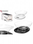 KINVARA - Digitaalsed kaalud 5 kg ja 1000 ml mahuti, 2 t&uuml;&uuml;pi