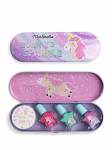 MARTINELIA - Nail art komplekt (3 k&uuml;&uuml;nelakki, kleebised) LITTLE UNICORN