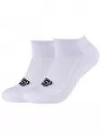 SKECHERS - Sokid, 2PPK BASIC CUSHIONED SNEAKER SOCKS SK43024-1000