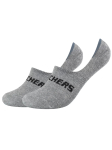 SKECHERS - Sokid, 2PPK MESH VENTILATION FOOTIES SOCKS SK44008-9300