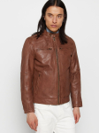 PEPE JEANS - Nahast meeste jope