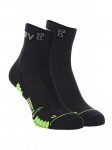 INOV-8 - Unisex-sokid, Inov-8 Trailfly Mid Sock 001001-BKGN-01
