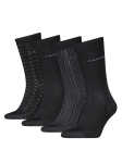 CALVIN KLEIN - Meeste sokid, 4 paari, CK MEN SOCK 4P GIFTBOX AOP