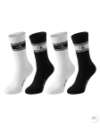 CALVIN KLEIN - Meeste sokid, 4 tk, CK MEN SOCK 4P GIFTBOX SPORT LOGO