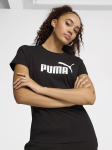 PUMA - Naiste l&uuml;hikeste varrukatega T-s&auml;rk, ESS NO.1 LOGO TEE