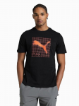 PUMA - Meeste l&uuml;hikeste varrukatega T-s&auml;rk, PUMATECH GRAPHIC TEE
