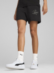 PUMA - Naiste vabaaja l&uuml;hikesed p&uuml;ksid, SCRIPT HIGH-WAIST